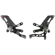 Sistema poggiapiedi Lightch Aprilia RSV4/RF/RR/1100 Factory (17-25) FTRAP005/W