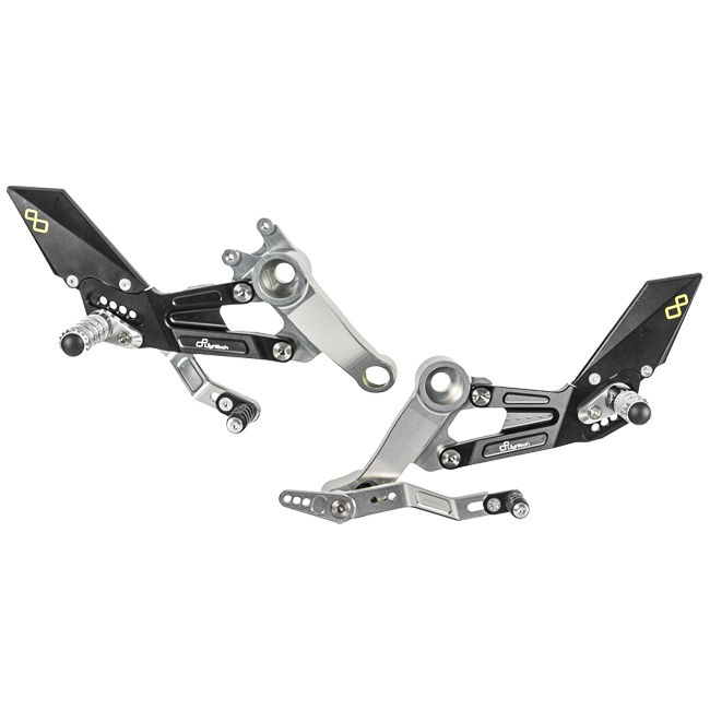 Sistema di poggiapiedi Lightch Aprilia Rs 660 (20-25) FTRAP007/W