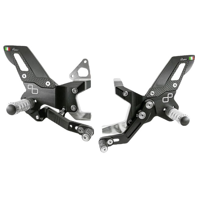 Sistema di poggiapiedi Track-Feus Lightch Circuit Ducati Panigale 1299/s (15-18) FTRDU014