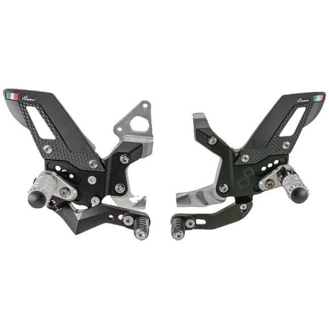 Sistema poggiapiedi Lightch Ducati Panigale 1199/S/R (12-17) FTRDU015/W