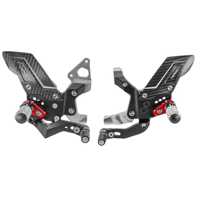 Sistema poggiapiedi del circuito di inversione della luce Ducati Panigale 1199/S/R (12-17) FTRDU016R