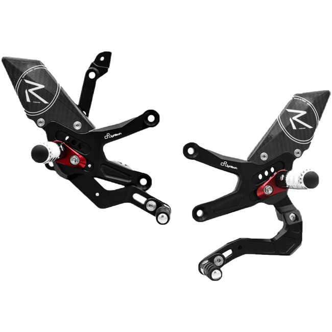 Sistema di poggiapiedi R Lightch Circuito di inversione Kawasaki ZX-10 R/RR (21-25) FTRKA012R