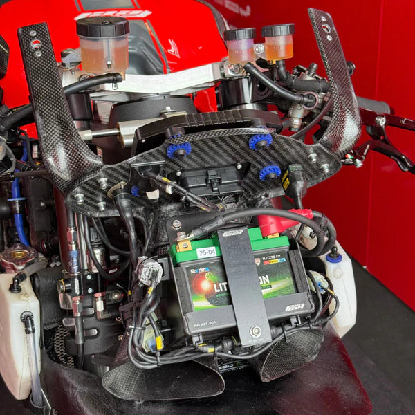 Supporto strumenti in carbonio + condotto d'aria Feel Racing Ducati Panigale V2 955 (20-24) FR.495.112.C 