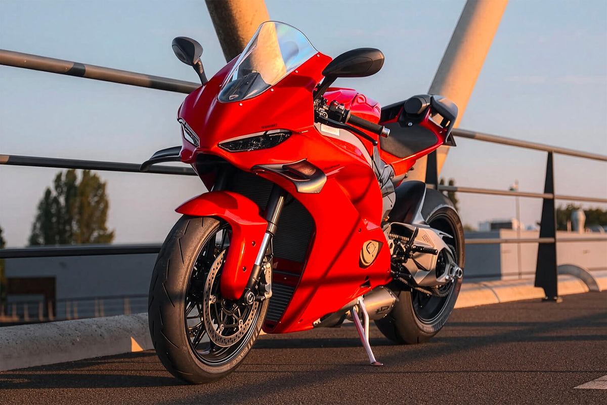 Spark Exhaust Komplettanlage Racing Satz Konix Evo Titanium Ducati Panigale V4/S/R (25-26) GDU8856T