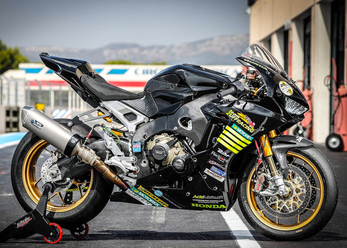 Spark Exhaust Komplettanlage Racing Force 350 mm Titanium Honda CBR 1000 RR (08-19) GHO8822T