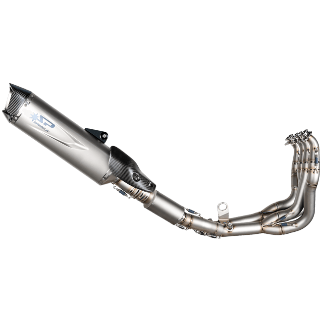 Impianto di scarico completo Spark Exhaust Force Evo con silenziatore pre-catalitico in titanio per Honda CBR 1000 RR-R SC82 (24-26) GHO8849T 