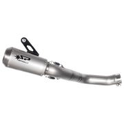 Spark Exhaus Slip-On MotoGP + Kat Sostituzione Tubo Kawasaki ZX-10 R/RR (16-20) GKA8816T