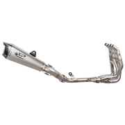 Sistema di scarico scintillante Sistema completo in acciaio inossidabile Konix Evo Kawasaki ZX-4RR (23-25) GKA8850