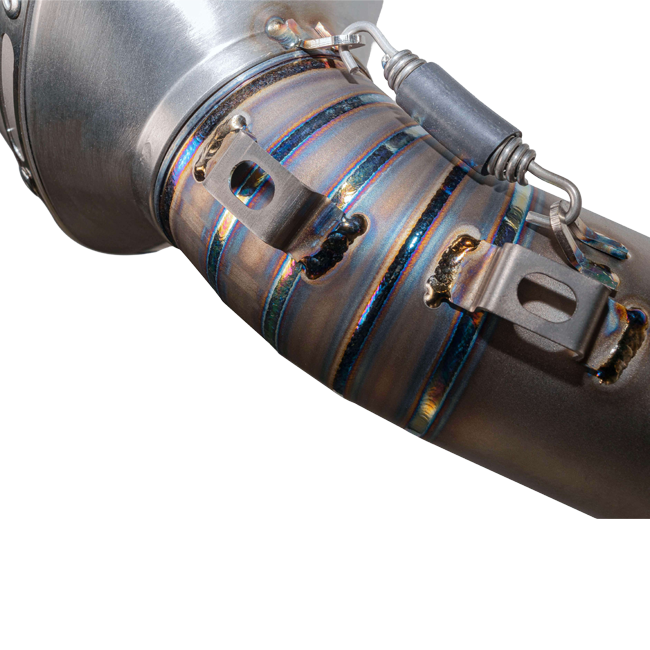 Spark Exhaust Halbkomplette Anlage Satz Force D.60 Titanium Yamaha R1/R1M (15-25) GYA8882T