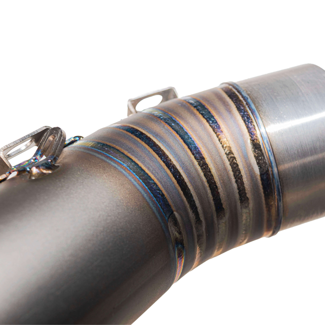 Spark Exhaust Halbkomplette Anlage Satz Konix Evo D.60 Titanium Yamaha R1/R1M (15-26) GYA8883T