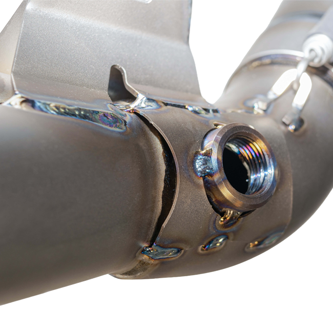 Spark Exhaust Halbkomplette Anlage Satz Force D.60 Titanium Yamaha R1/R1M (15-25) GYA8882T