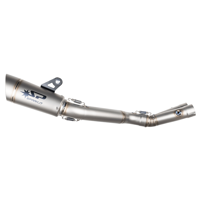 Spark Exhaust Halbkomplette Anlage Satz Grid-O D.60 Titanium Yamaha R1/R1M (15-26) GYA8858T