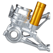 Set di forkfoot CNC Set 108mm "GP Style" MotoCorse Ducati Panigale V4/S/R (18–24)