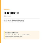 Akrapovic Krümmerrohr Kawasaki ZX-10 RR / ZX-10 R (25-25) H-K10R10 — Platzhalter, kein Herstellerfoto verfügbar