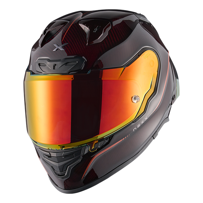Casco Nexx X.R3R Hagibis Carbon Rosso 01XR323374023 