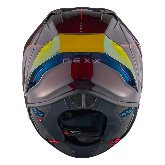 Casco Nexx X.R3R Hagibis Carbon Rosso 01XR323374023 