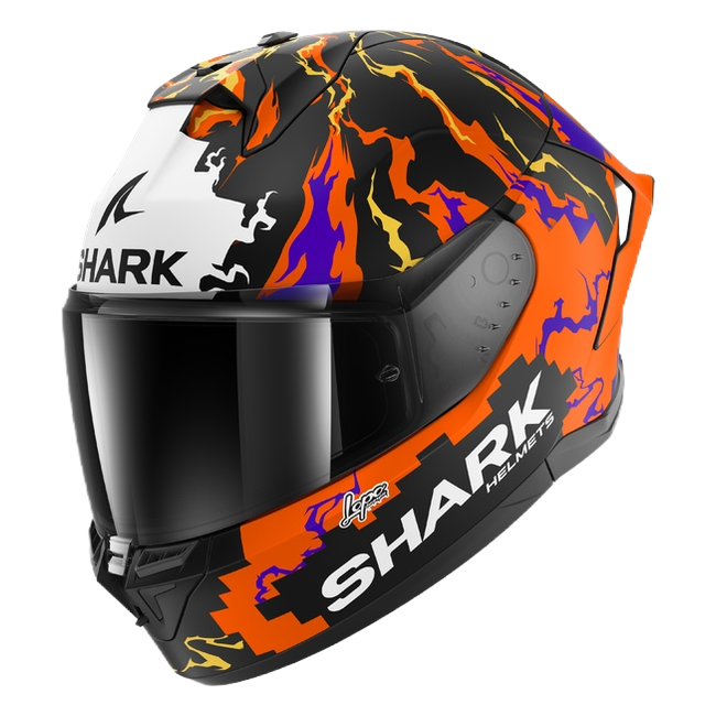 Shark Skwal Cup Helm Matteo Bertelle 2026 Replica KRY HE6536 — Dreiviertelansicht von vorn