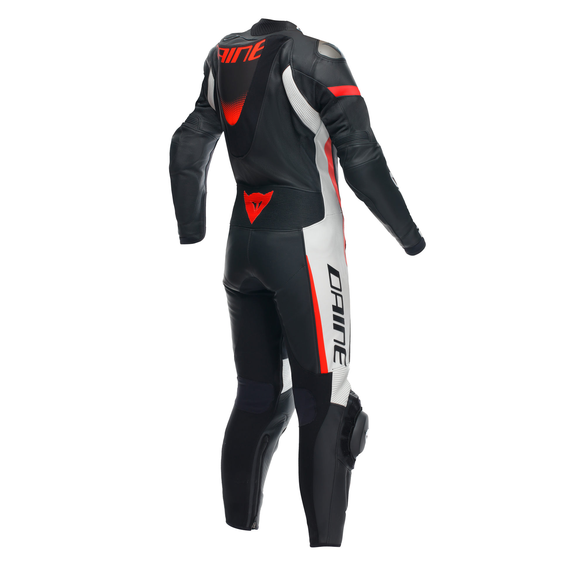 Dainese Grobnik Lady One -pecio Combinazione in pelle - tuta da corsa perforata | Donne | Bianco/rosso