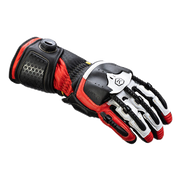 Knox Handroid MK5 Guanti da Corsa in Pelle | Uomo | Rosso | 11769404105 