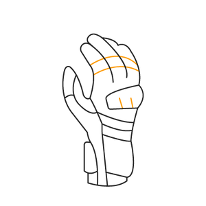 1x STS-3 Handschuhpaar