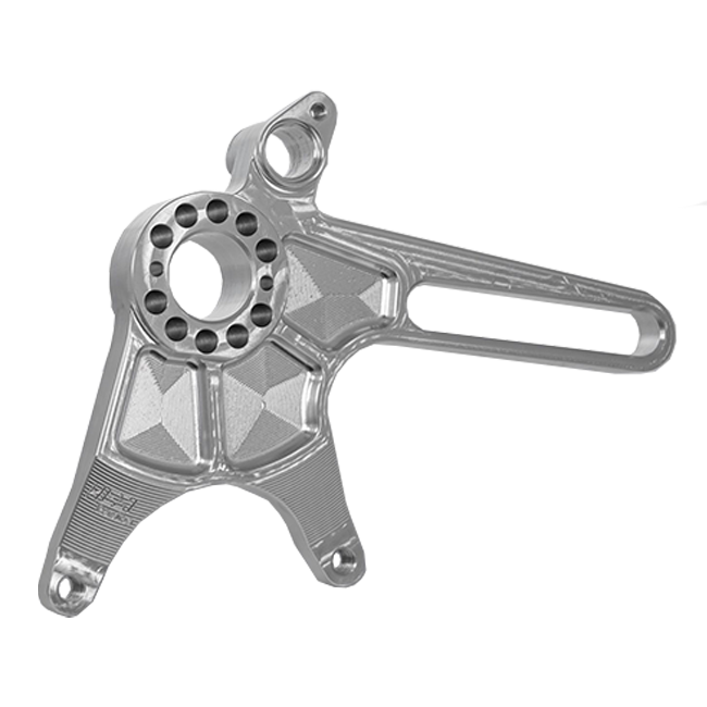 Supporto per pinza freno posteriore 84mm – Sistema a cambio rapido Hesterberg-Cad/Cam Aprilia RSV4/RR/1100 Factory (21-26) 
