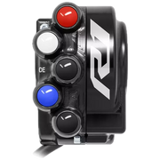 Alloggiamento per impugnatura a gas con interruttore del manubrio Jetprime Yamaha YZF-R1/M RN65 (20-25) JP ACC 033