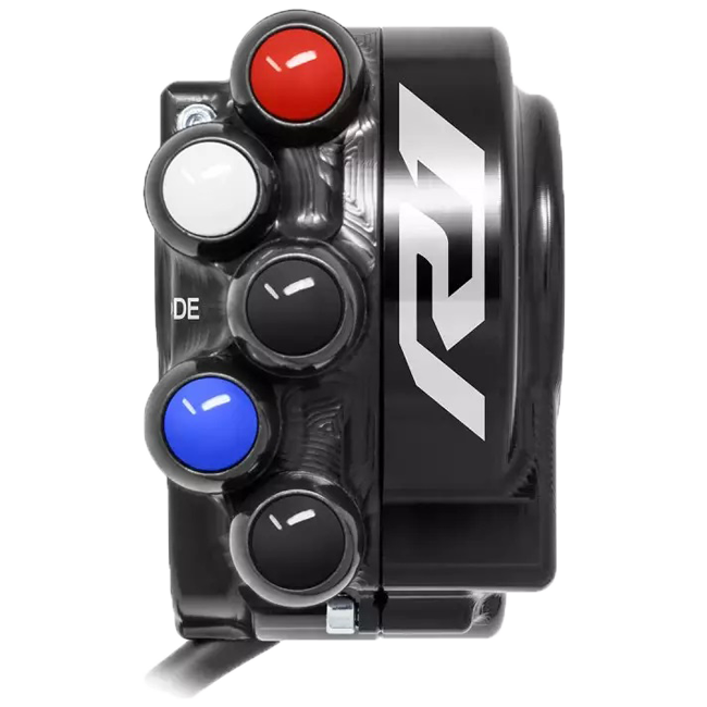 Alloggiamento per impugnatura a gas con interruttore del manubrio Jetprime Yamaha YZF-R1/M RN65 (20-25) JP ACC 033