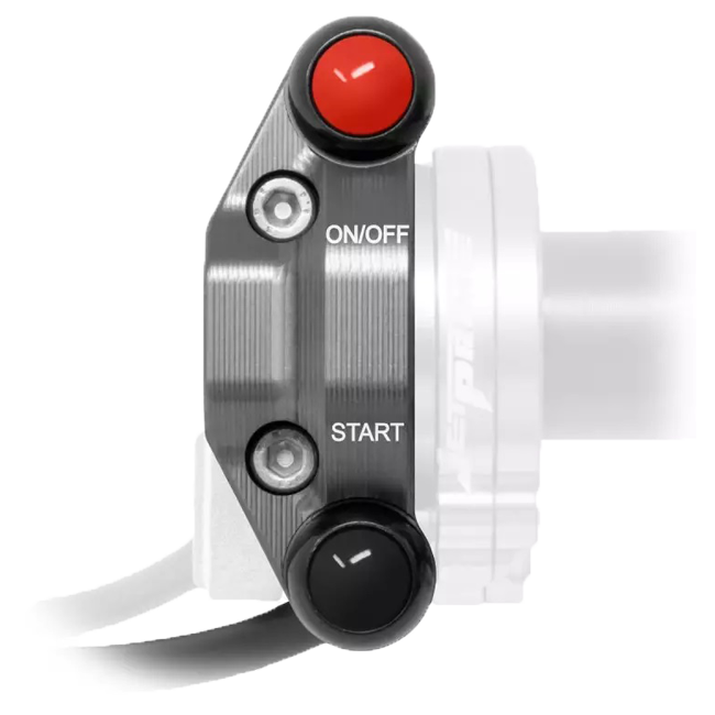 Interruttore del manubrio per JetPrime JP ACC 109 Aprilia RSV4/1100 Factory/RF/RR (17-20) JP PLD 109 