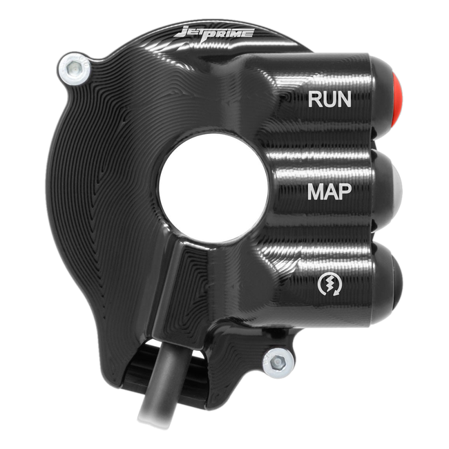 Gasgriffgehäuse mit integriertem Lenkerschalter JetPrime Aprilia RS 660 (20-24) JP CO AP660N