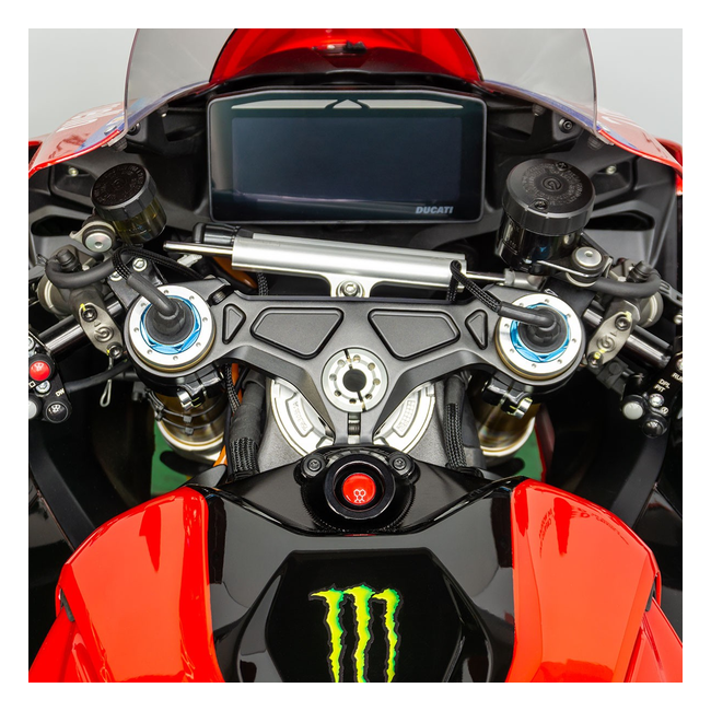 Kill Switch Button mit integrierter Abdeckung JetPrime Ducati Panigale V4 (25-26) JP KS DU001