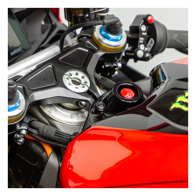 Kill Switch Button mit integrierter Abdeckung JetPrime Ducati Panigale V4 (25-26) JP KS DU001