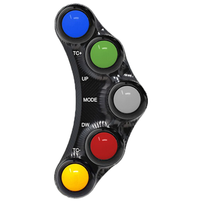 Interruttore manubrio Race sinistro JetPrime Ducati Panigale 899 (13-16) JP PLSR 005 