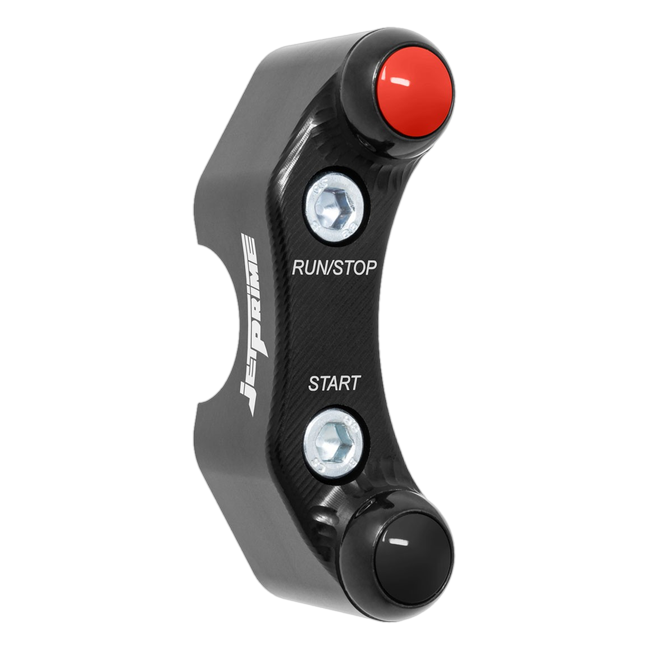 Lenkerschalter SuperSport rechts JetPrime Ducati Panigale V2 955 (20-24) JP SPD 006 – für Mectronik-Dashboard, fluchtendes Lochbild