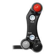 Lenkerschalter Superbike rechts JetPrime Ducati Panigale V4 R (23-24) JP SPD 020M – für MoTeC-Dashboard, fluchtendes Lochbild