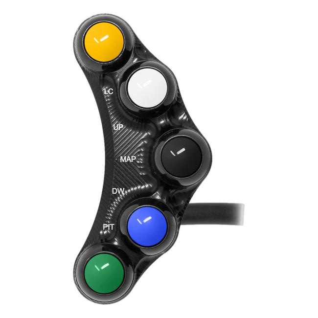 Lenkerschalter Superbike links JetPrime Ducati Panigale V4 R (19-24) JP SPS 020R – für Magneti-Marelli-Dashboard