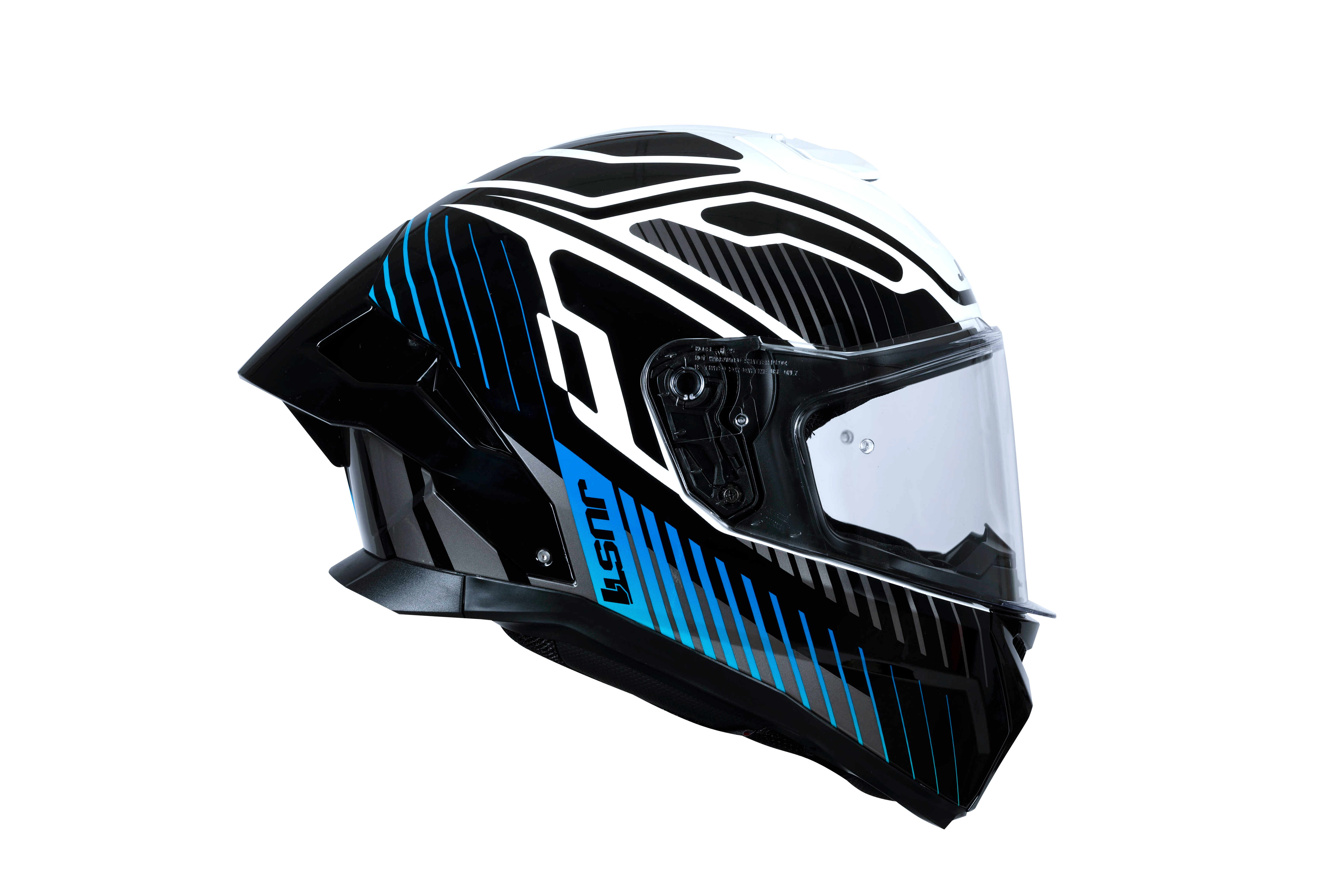 Casco Just1 J-STR Tactical Blu / Bianco Lucido 6030390112003 