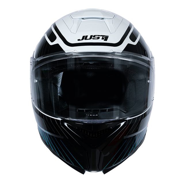 Casco Just1 J-STR Tactical Blu / Bianco Lucido 6030390112003 