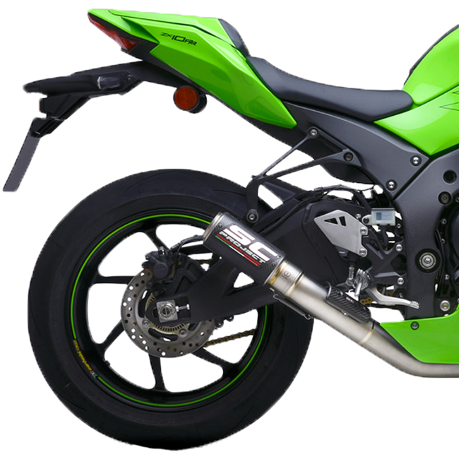 SC-project slip-on CR-T + Kawsap Pipe Kawasaki ZX-10 R/RR (21-25) K38A-DET36