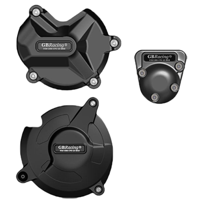 Protezioni per il coperchio del motore Completo set GBracing BMW S1000RR (17-18)