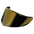AGV Visier K6 S/K6 Iridium Specchi d'oro