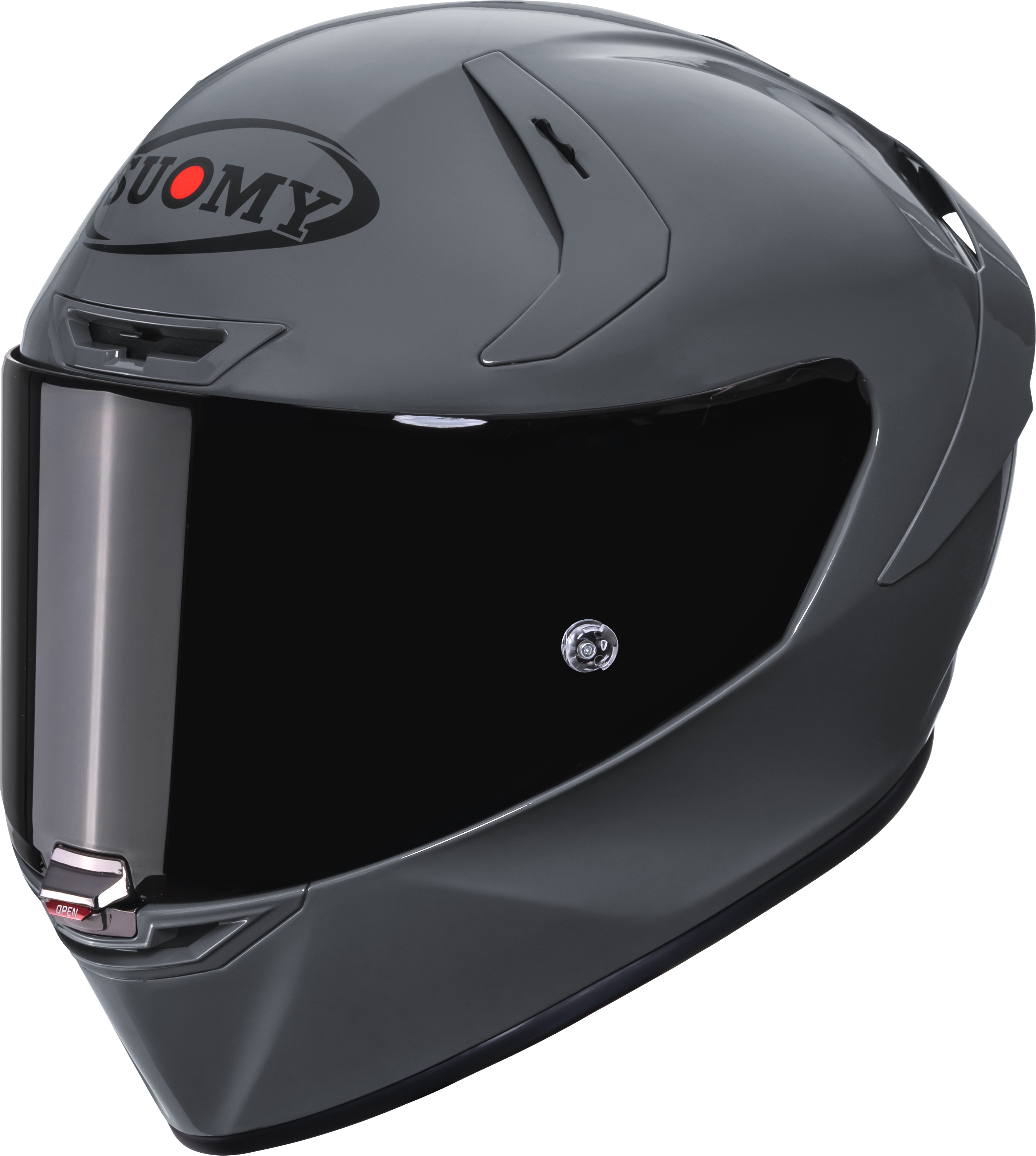 Casco Suomy SR-GP Evo Plain Grigio K6S200W1 