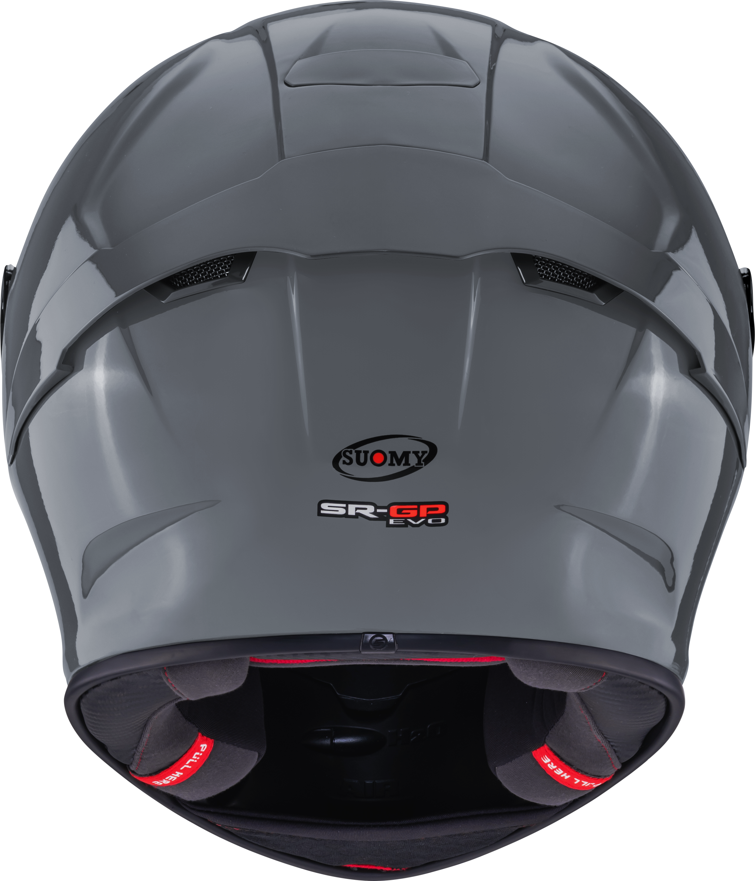 Casco Suomy SR-GP Evo Plain Grigio K6S200W1 