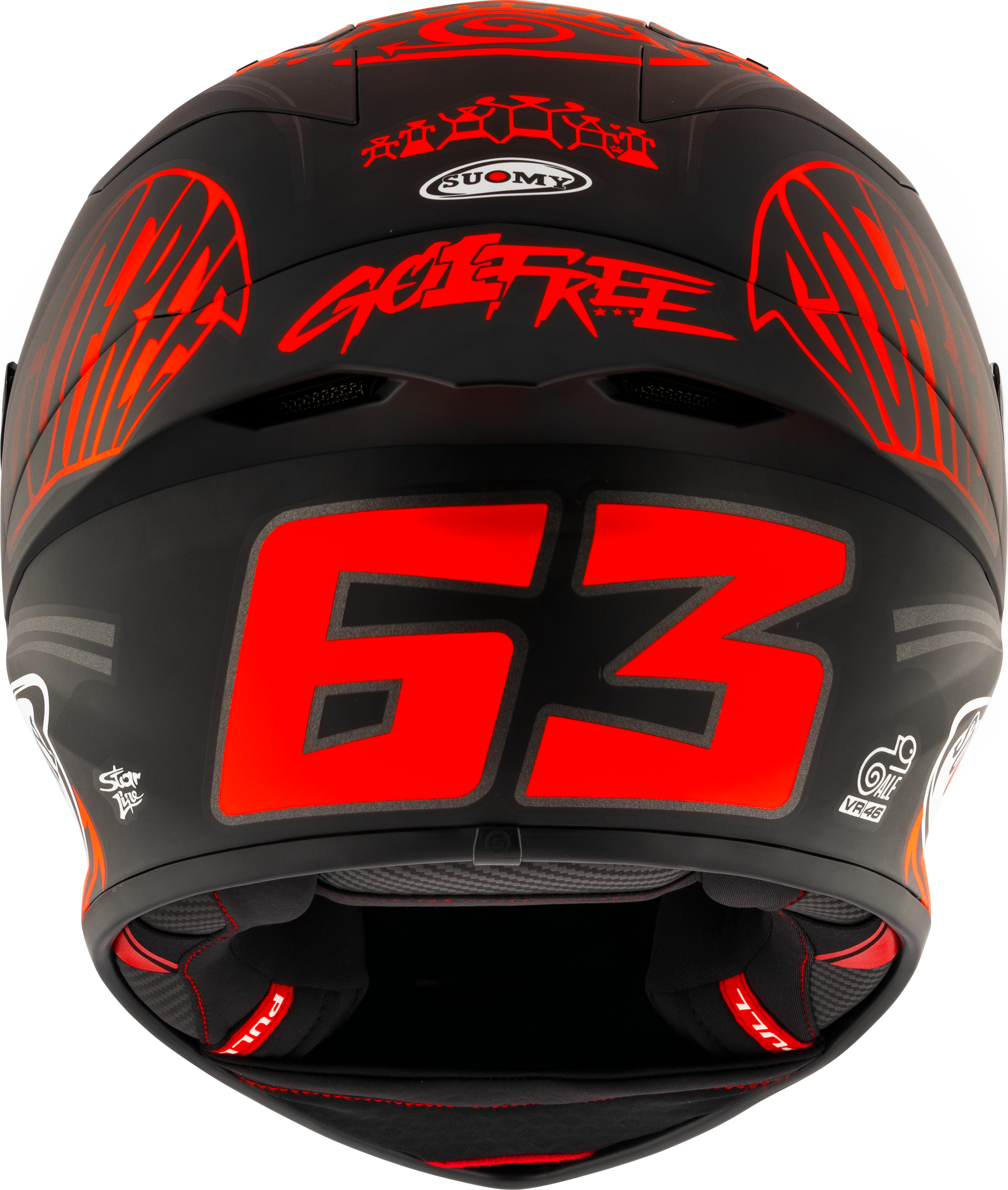 SUOME S1-XR GP Helm Francesco Peppco Bagnaia Replica 2024 K6SX0012