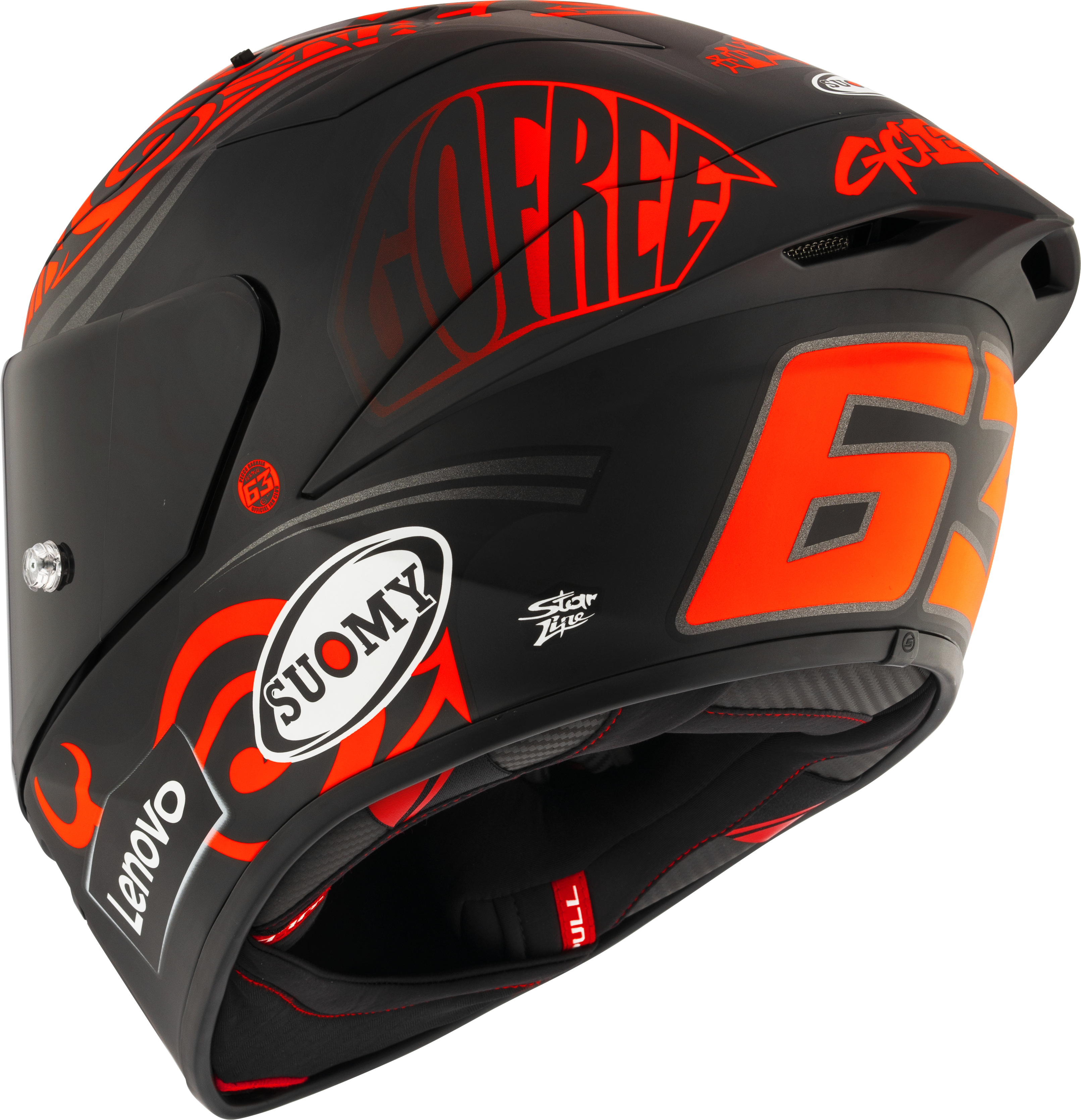 SUOME S1-XR GP Helm Francesco Peppco Bagnaia Replica 2024 K6SX0012