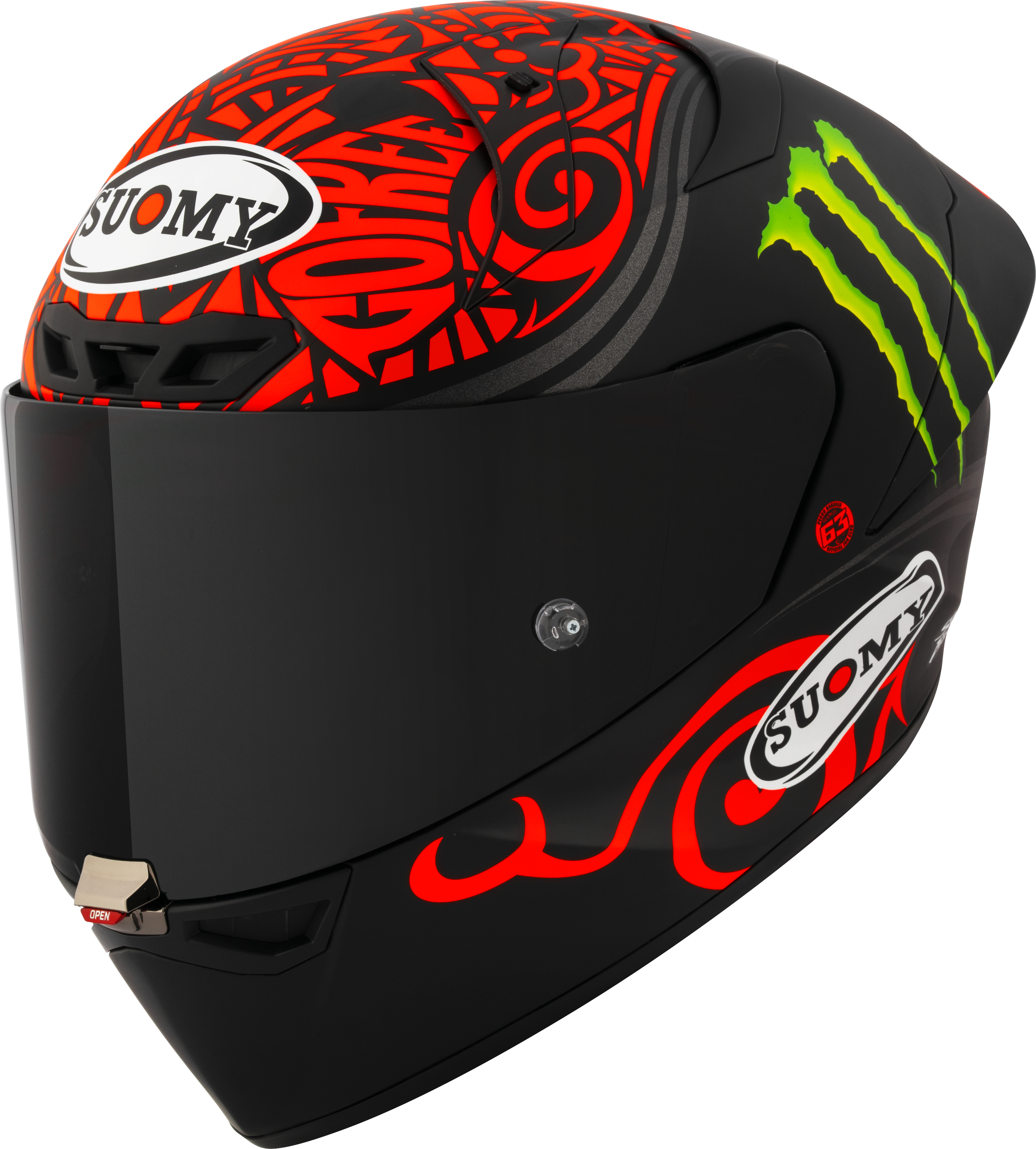SUOMY S1-XR GP Helm Francesco Peccone Bagnaia Monster Replica 2024 K6SX0013