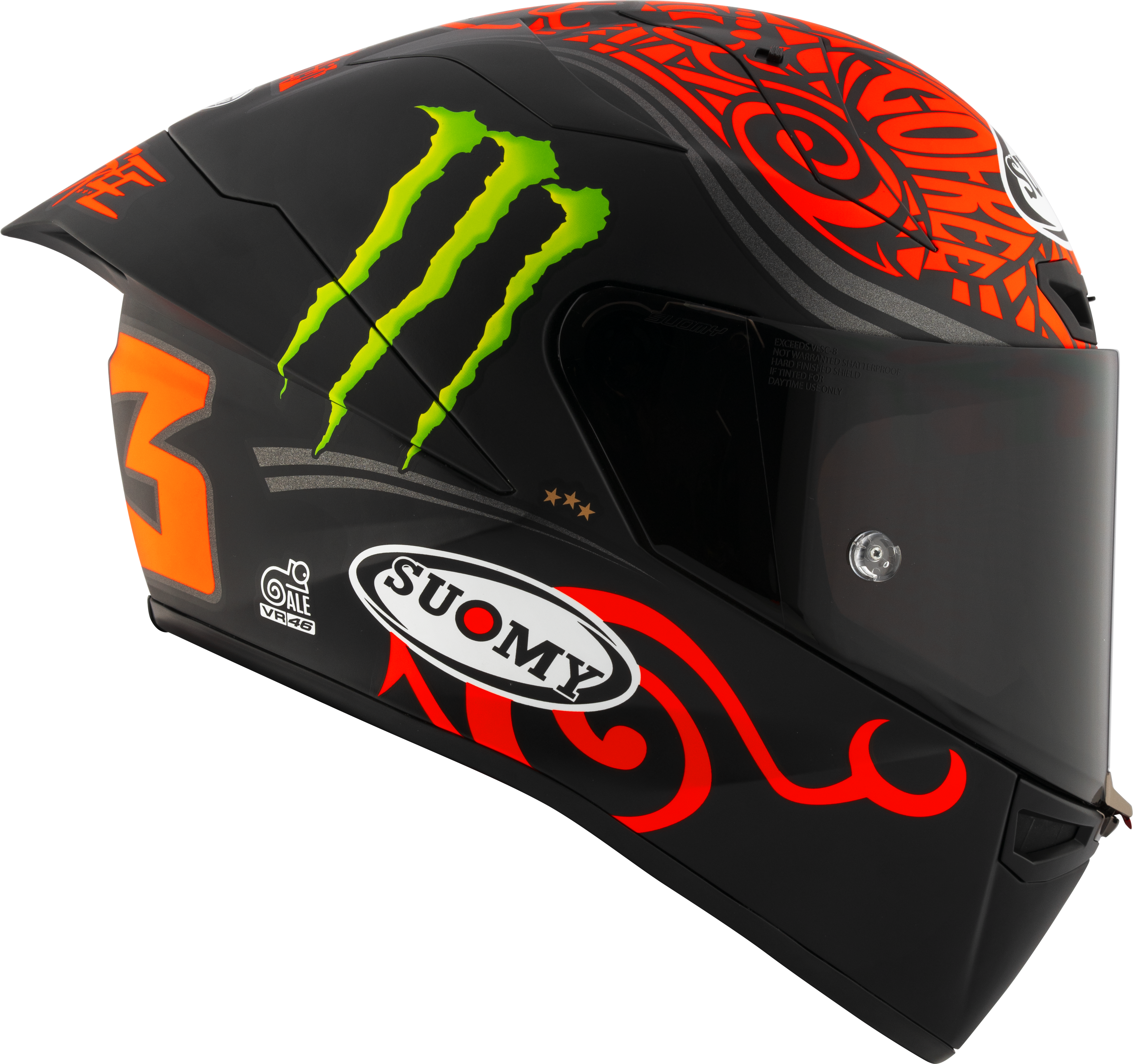 SUOMY S1-XR GP Helm Francesco Peccone Bagnaia Monster Replica 2024 K6SX0013