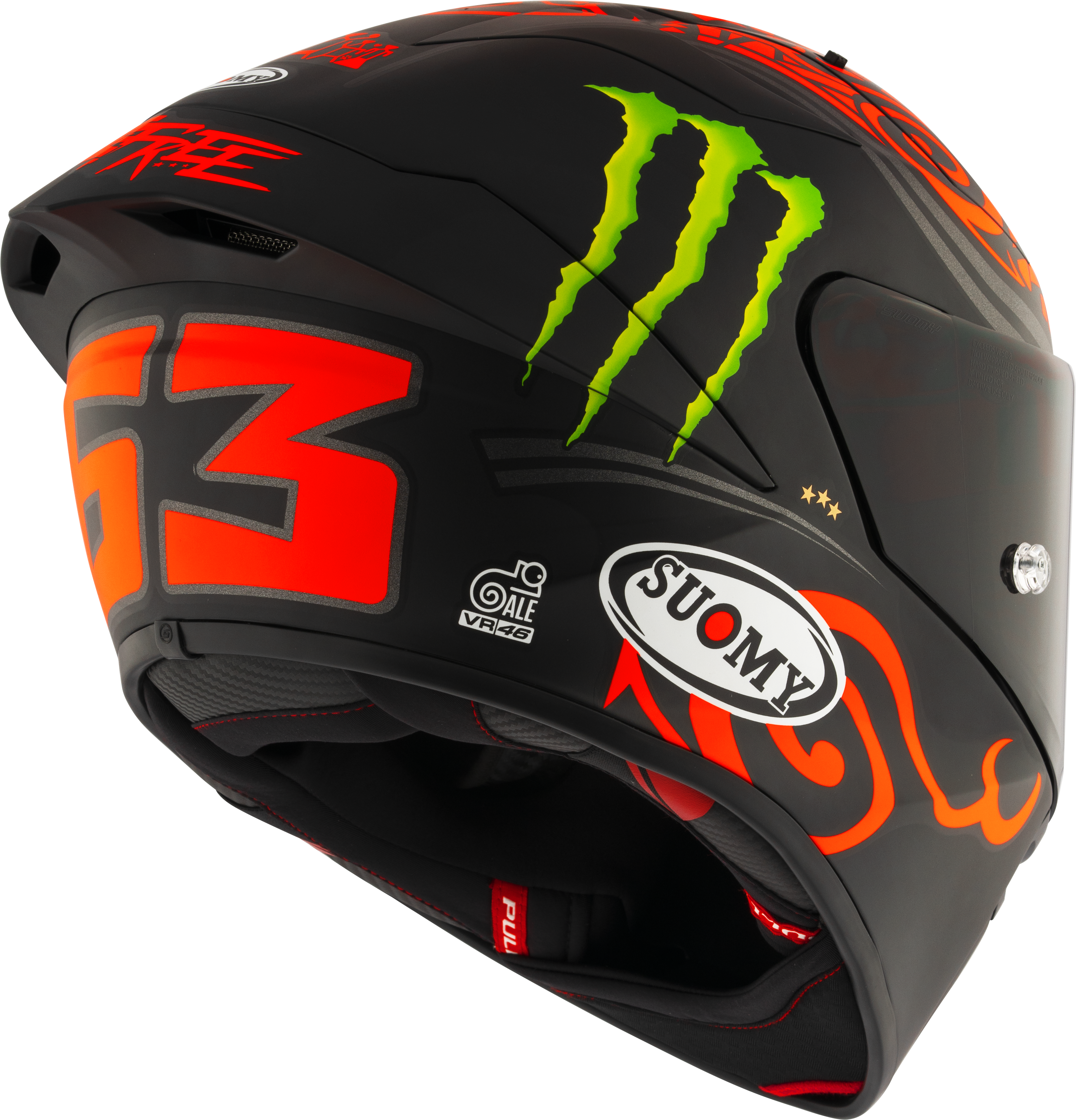 SUOMY S1-XR GP Helm Francesco Peccone Bagnaia Monster Replica 2024 K6SX0013