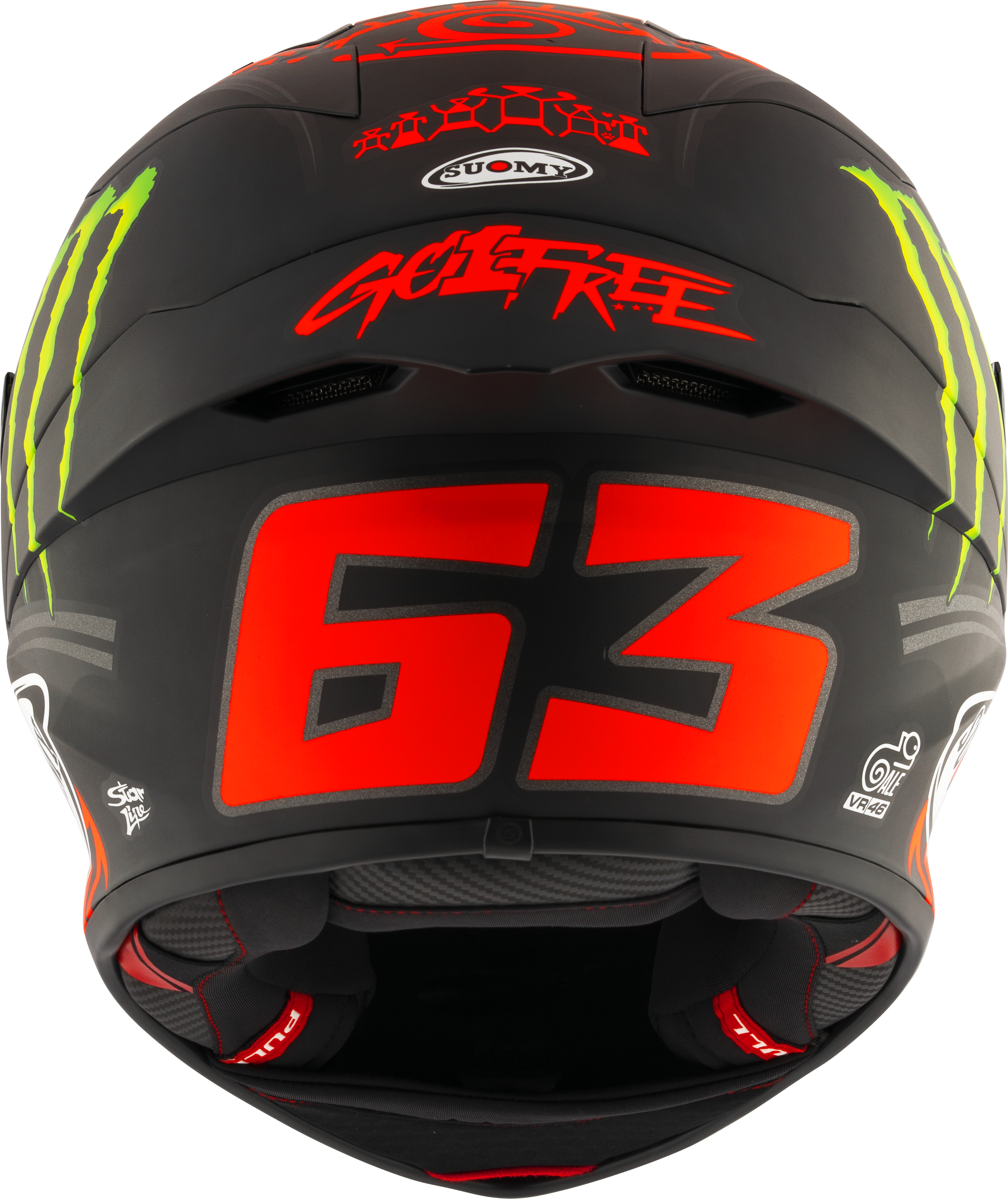 SUOMY S1-XR GP Helm Francesco Peccone Bagnaia Monster Replica 2024 K6SX0013