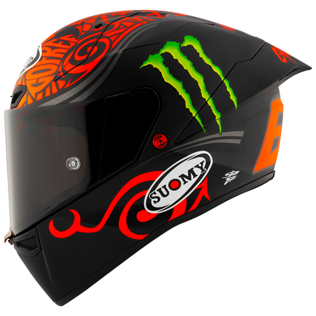 SUOMY S1-XR GP Helm Francesco Peccone Bagnaia Monster Replica 2024 K6SX0013