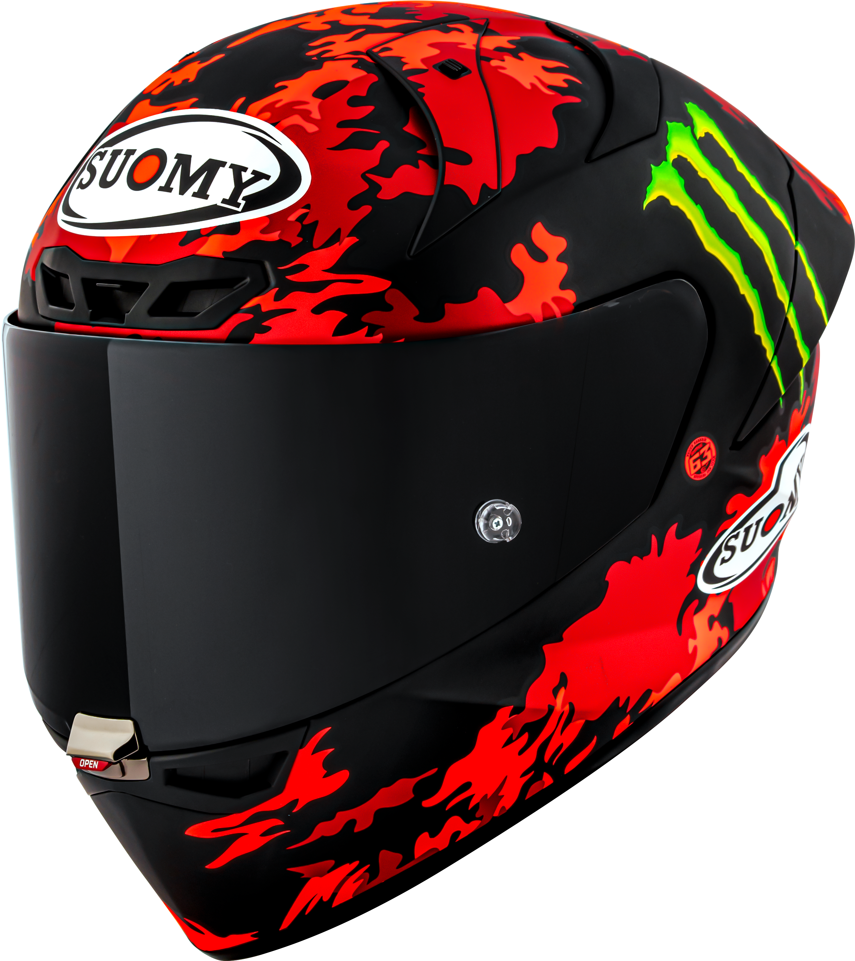 Casco Suomy S1-XR GP Francesco Pecco Bagnaia Monster Replica 2025 K6SX0017 